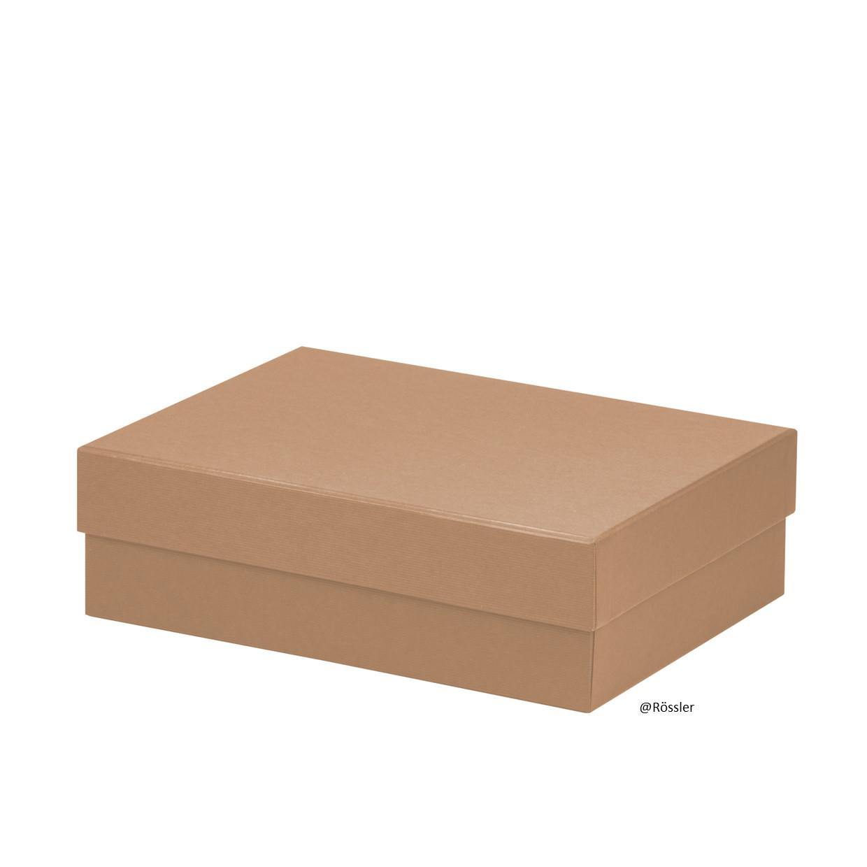 Geschenkschachtel 196x264x80 mm Kraft